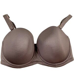 Wacoal 36DDD 854119 Red Carpet Full Busted Underwire Bra NWOT Cocoa